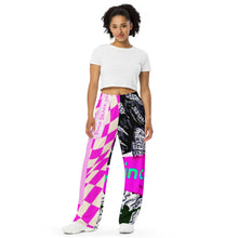 Load image into Gallery viewer, PinchPunk Pajama Time wide-leg pants