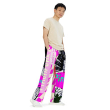 Load image into Gallery viewer, PinchPunk Pajama Time wide-leg pants