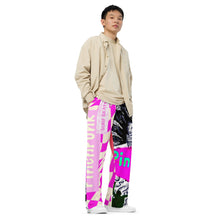 Load image into Gallery viewer, PinchPunk Pajama Time wide-leg pants