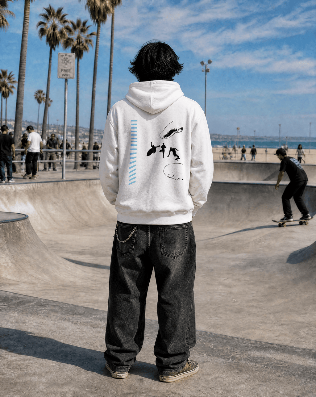 COOL CAT organic side pocket hoodie - PinchPunk