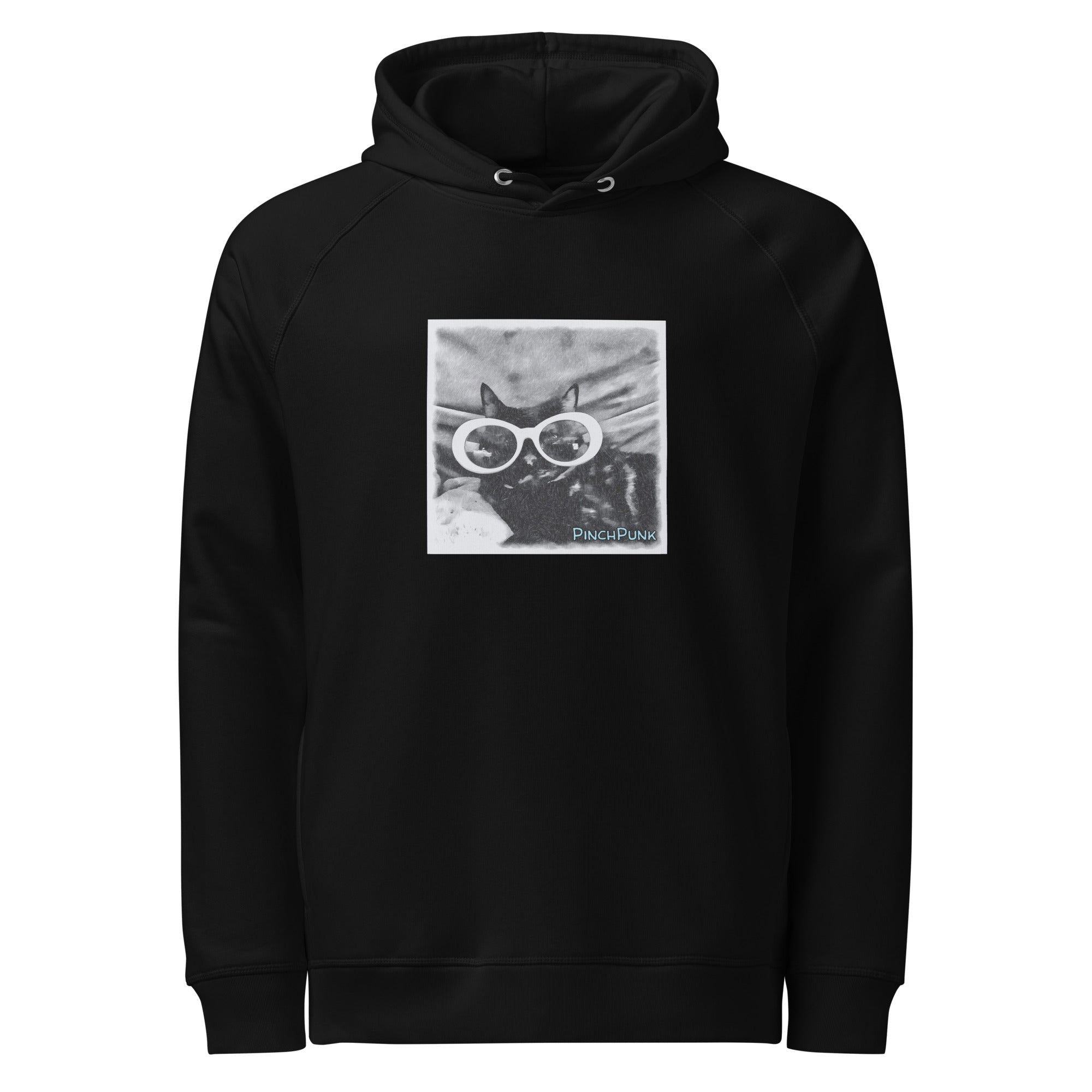 COOL CAT organic side pocket hoodie - PinchPunk