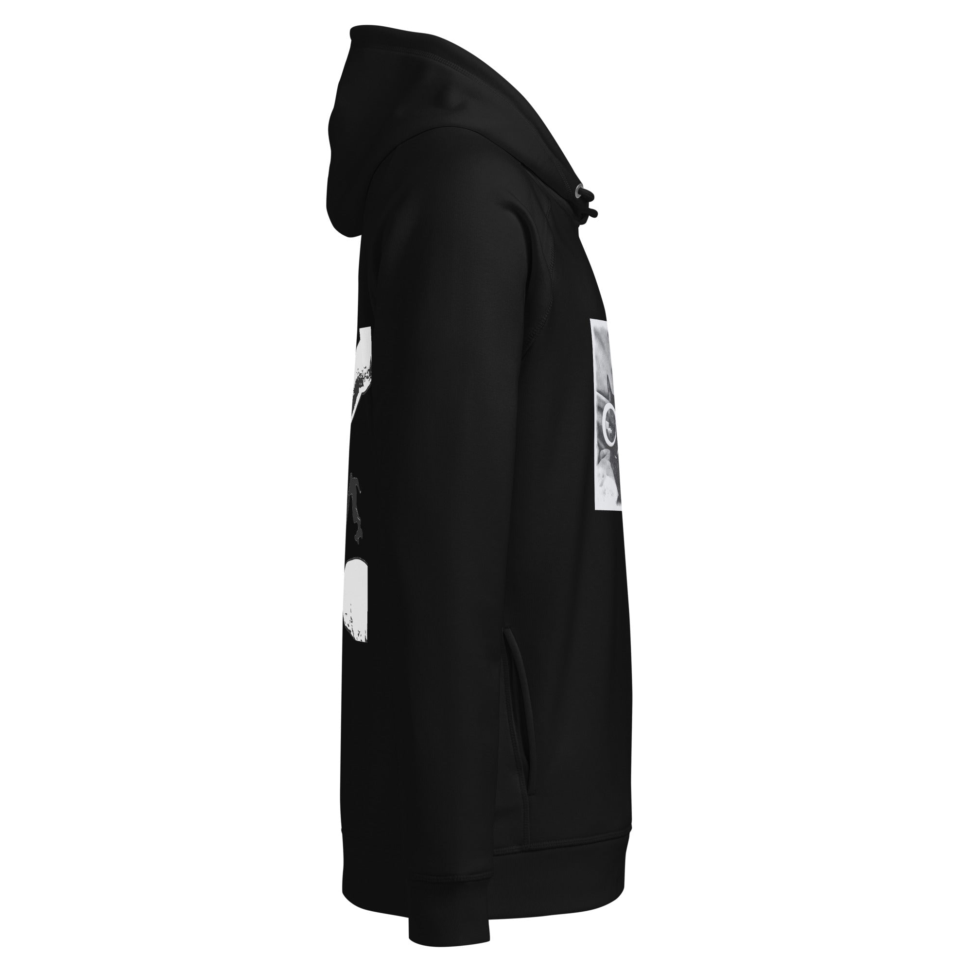 COOL CAT organic side pocket hoodie - PinchPunk