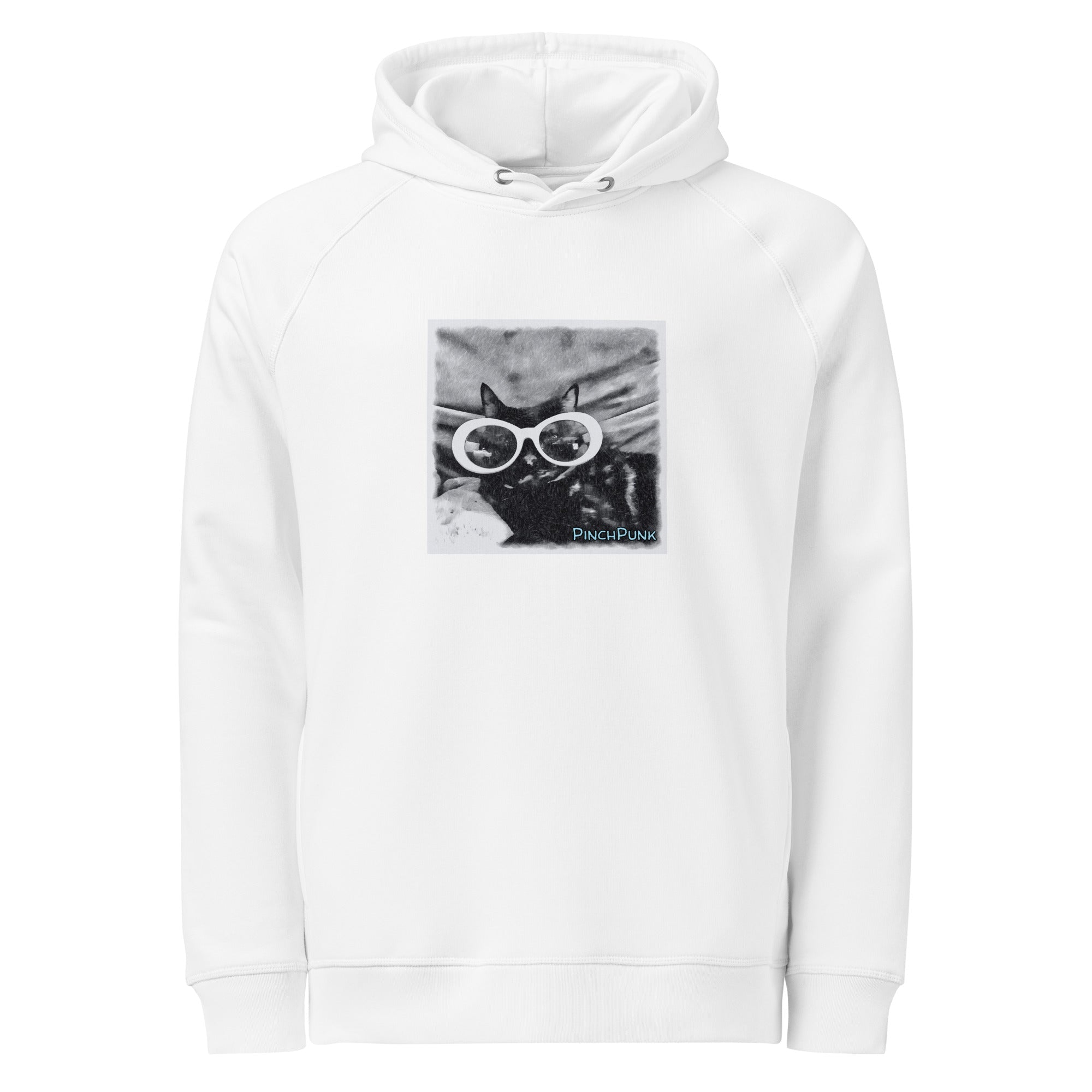COOL CAT organic side pocket hoodie - PinchPunk