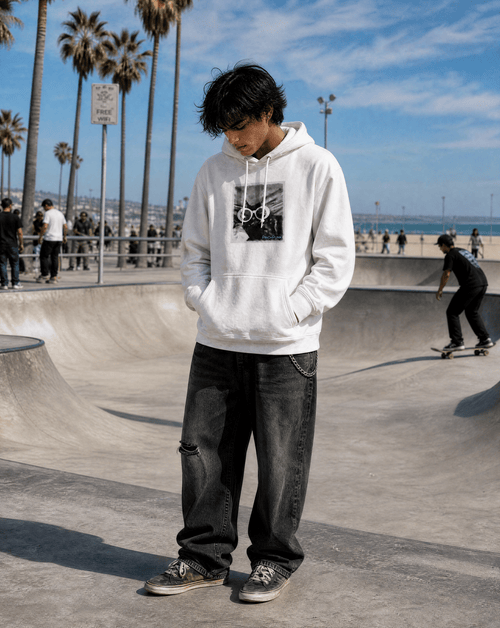 COOL CAT organic side pocket hoodie - PinchPunk
