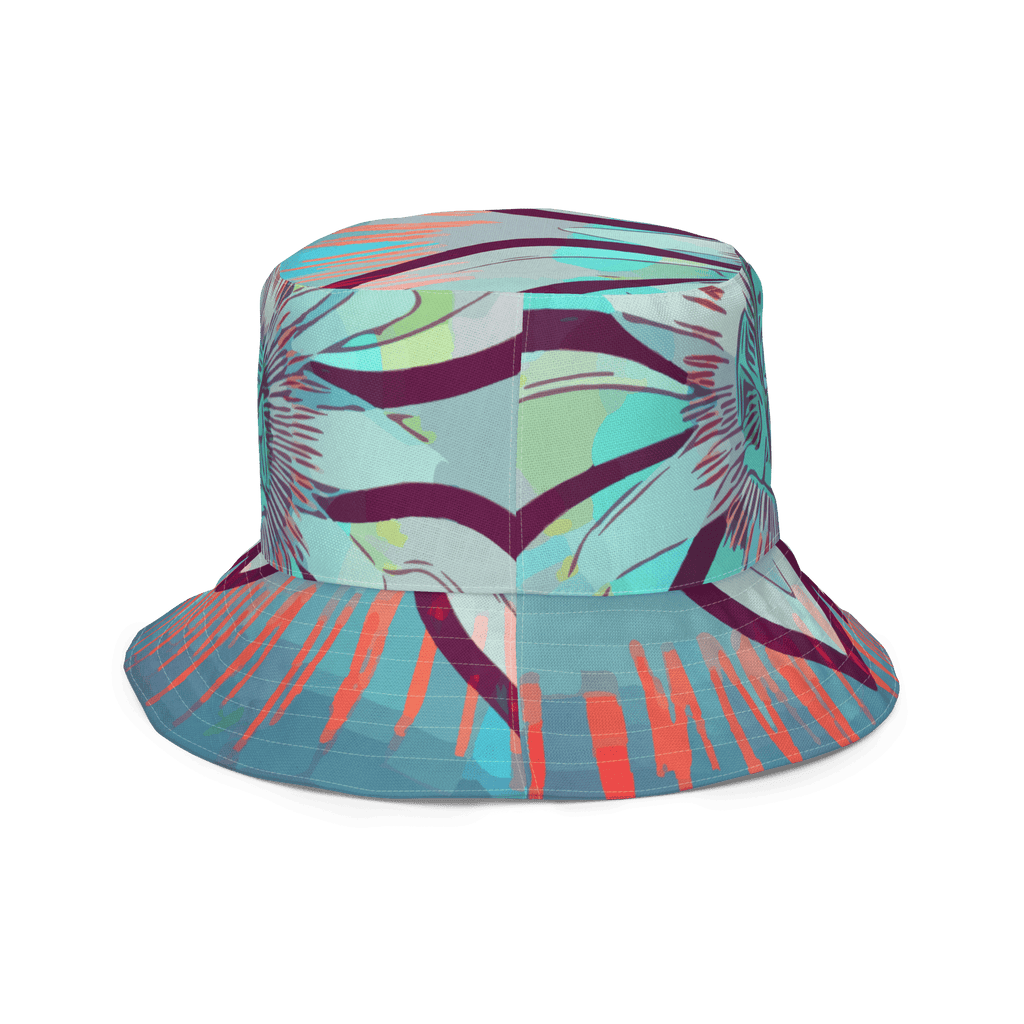 FLOWER POWER reversible bucket hat - PinchPunk