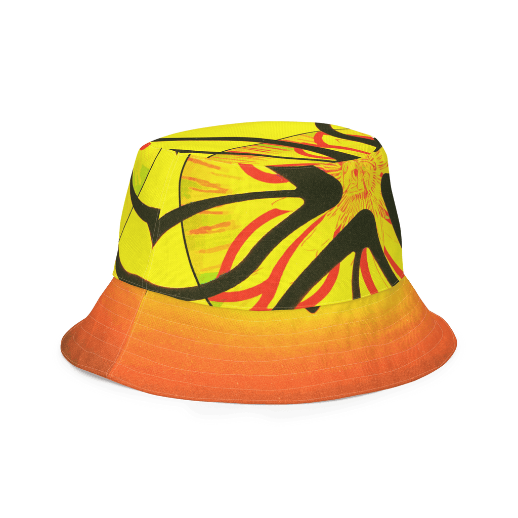FLOWER POWER reversible bucket hat - PinchPunk