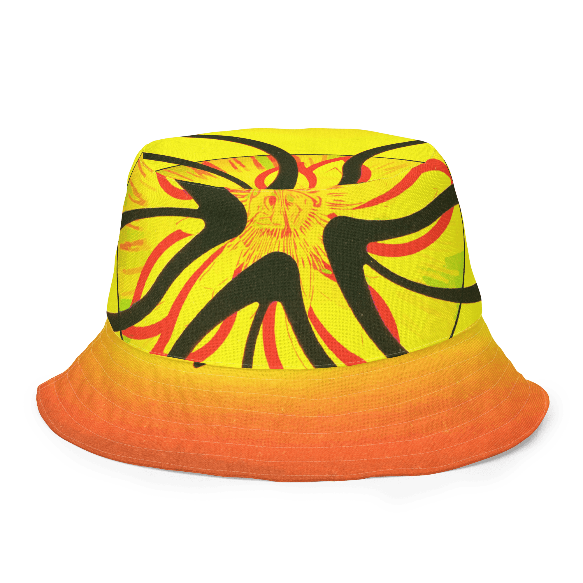 FLOWER POWER reversible bucket hat - PinchPunk