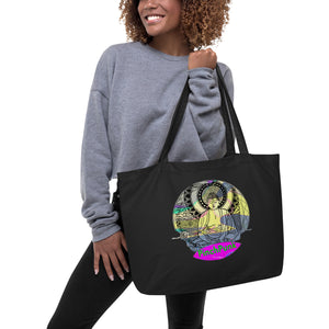 ZEN BUDDHA Large organic tote bag