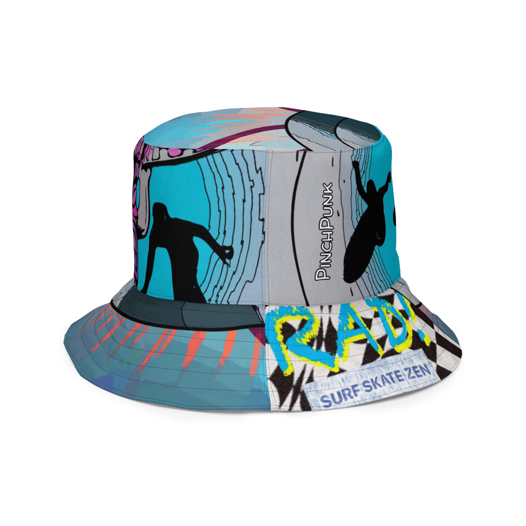 LIT DIMENSION reversible bucket hat - PinchPunk