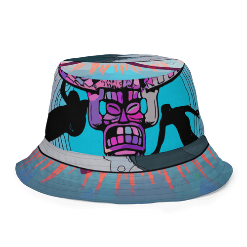 LIT DIMENSION reversible bucket hat - PinchPunk