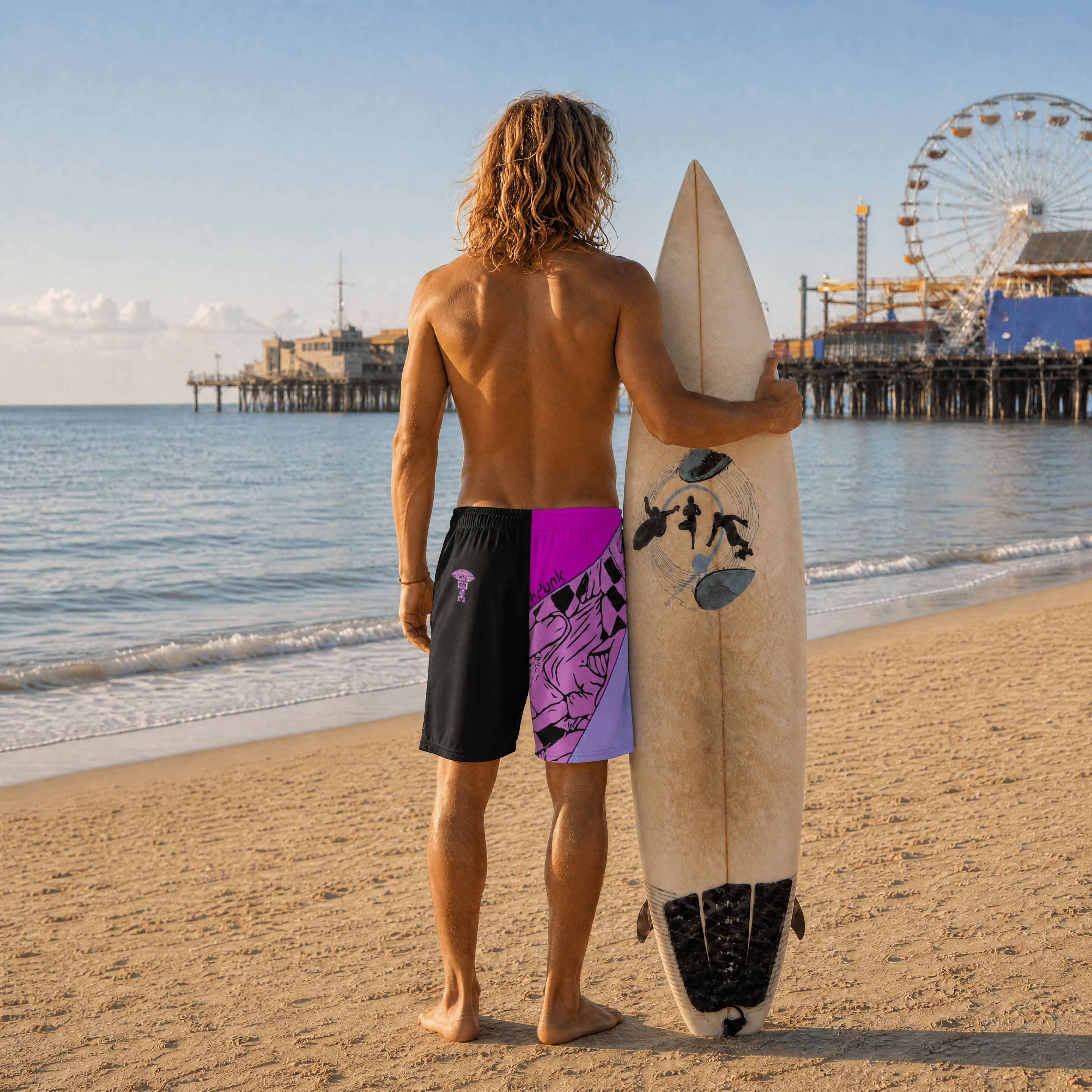 PinchPunk BEACH PUNK swim trunks - PinchPunk