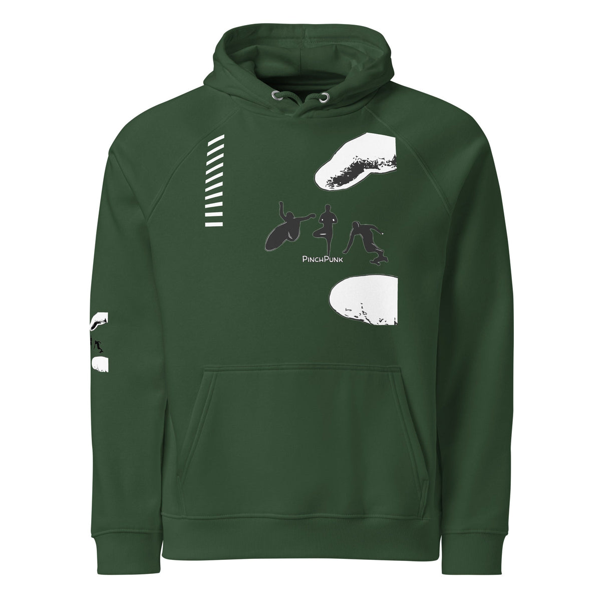PinchPunk eco raglan hoodie - PinchPunk