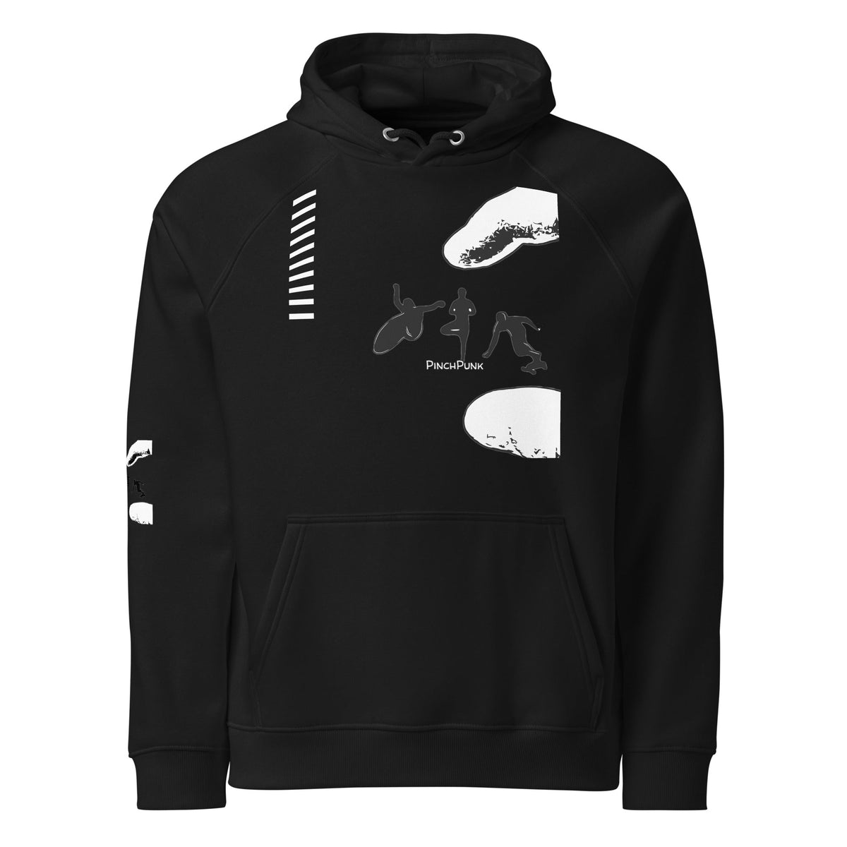 PinchPunk eco raglan hoodie - PinchPunk