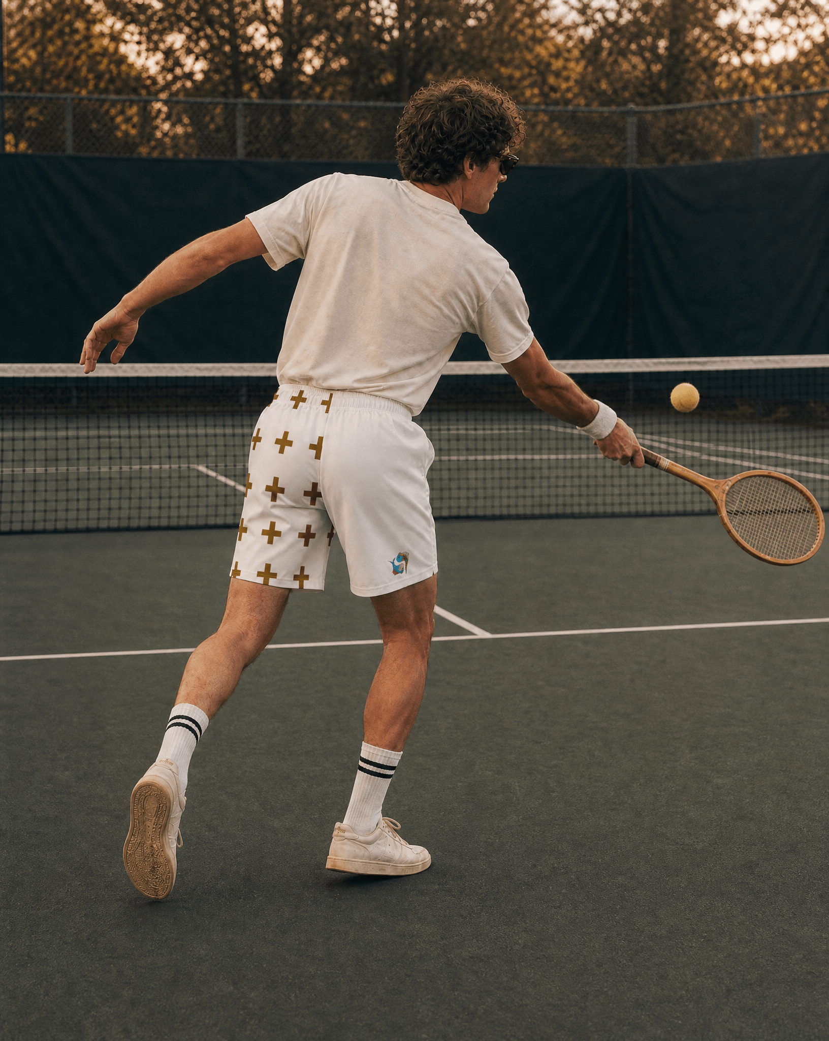 PinchPunk: FISH YANG COURT SHORTS - PinchPunk