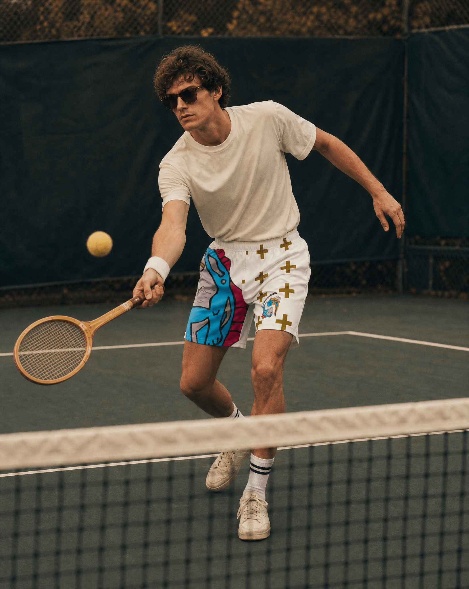 PinchPunk: FISH YANG COURT SHORTS - PinchPunk
