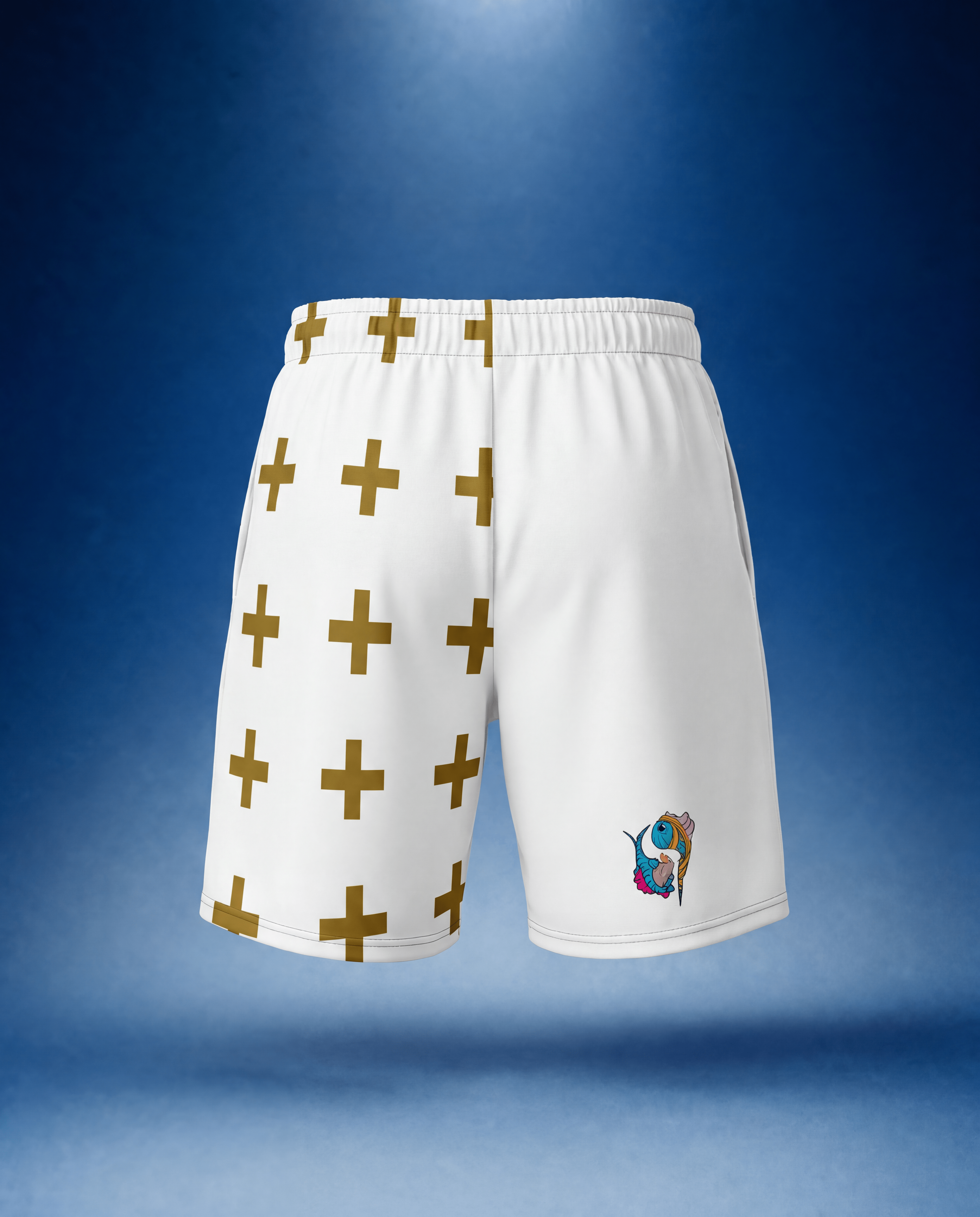 PinchPunk: FISH YANG COURT SHORTS - PinchPunk
