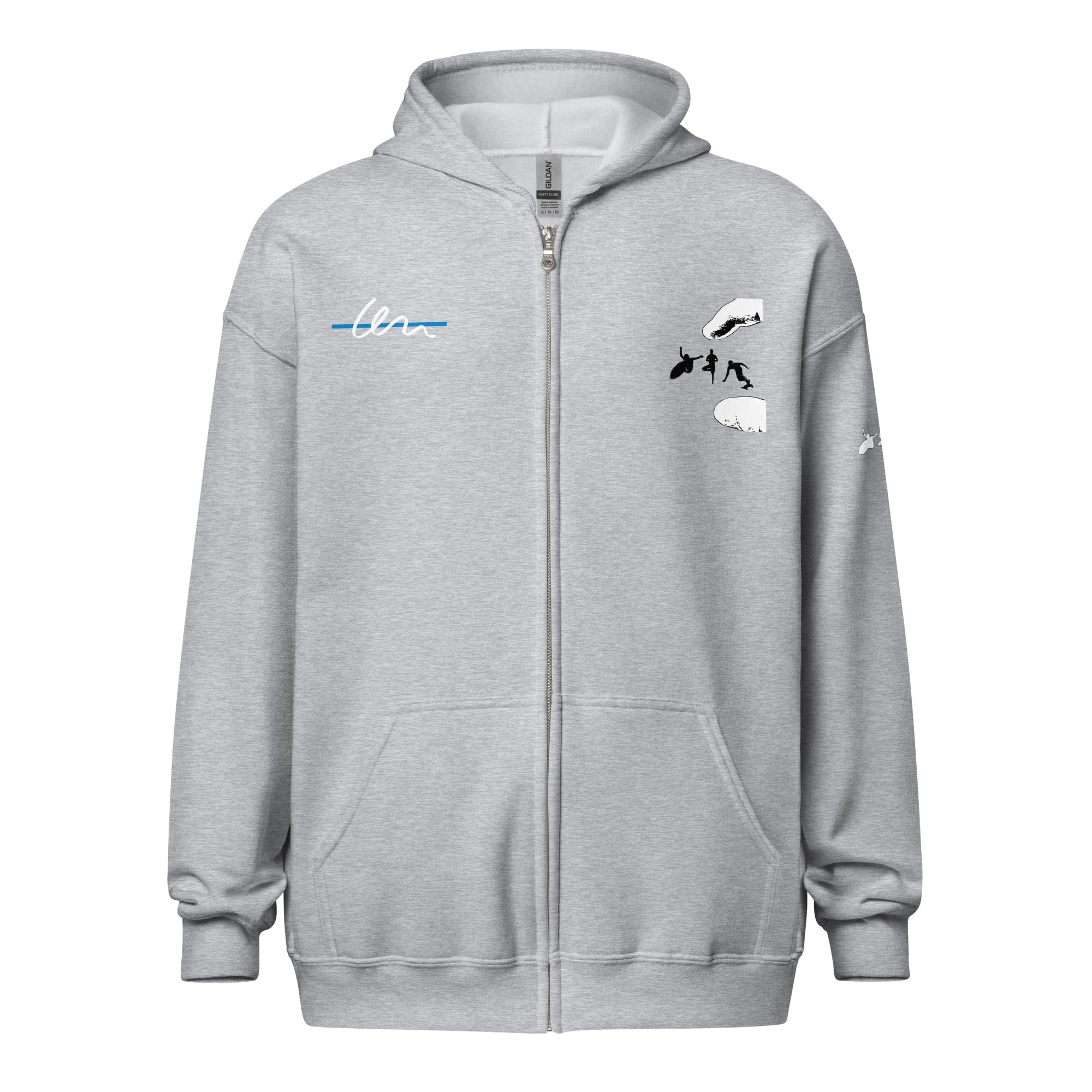 PinchPunk heavy blend zip hoodie (SALE) - PinchPunk