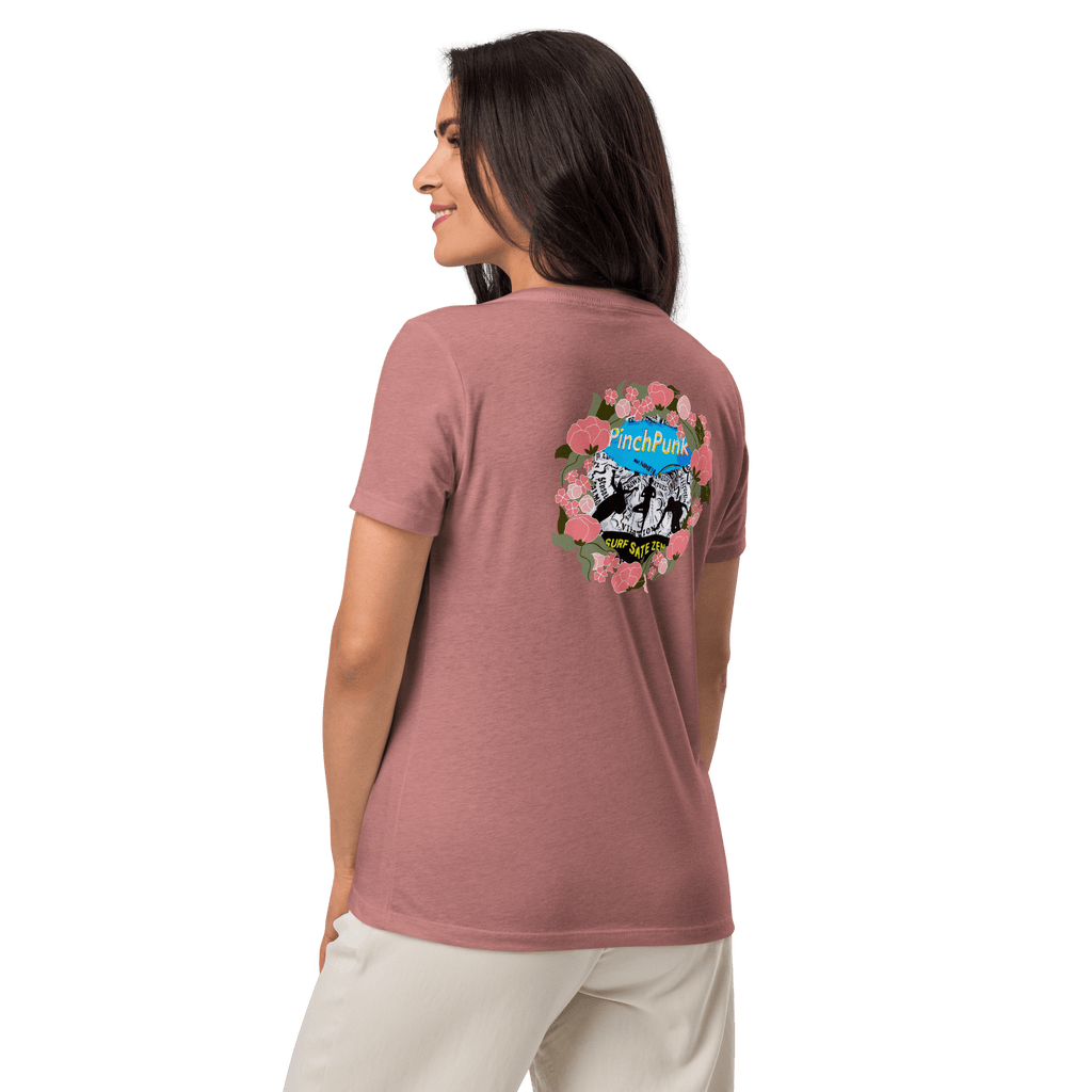 PinchPunk Logo Women’s relaxed v - neck - PinchPunk