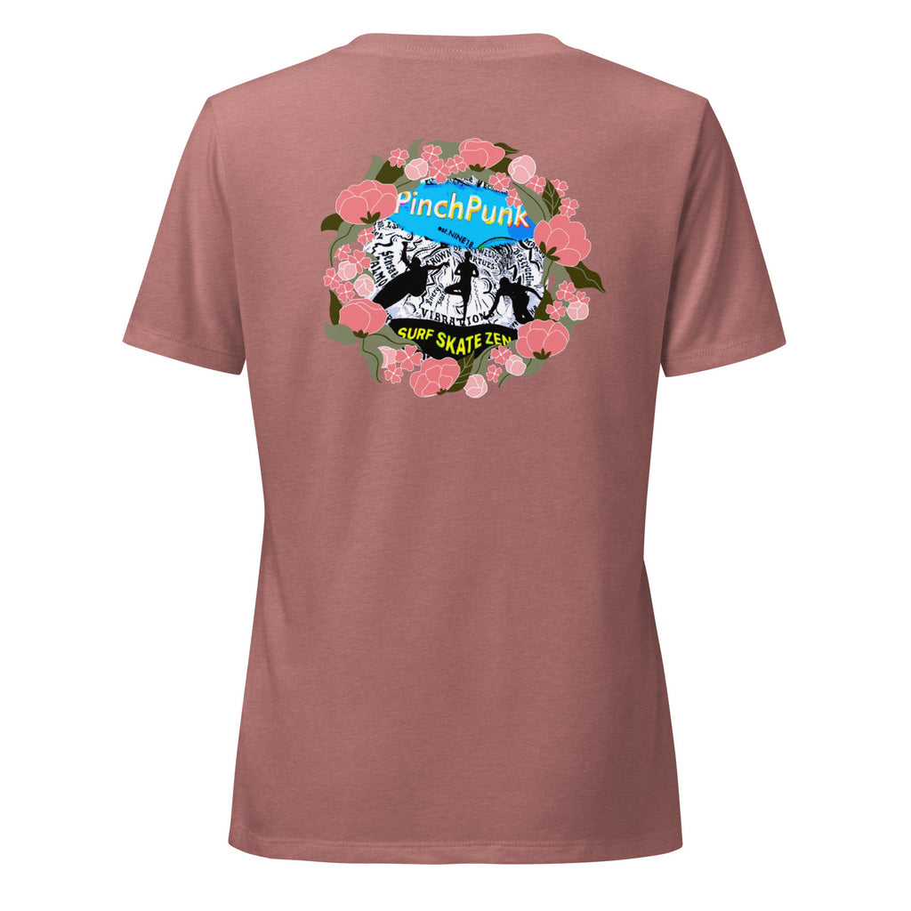 PinchPunk Logo Women’s relaxed v - neck - PinchPunk