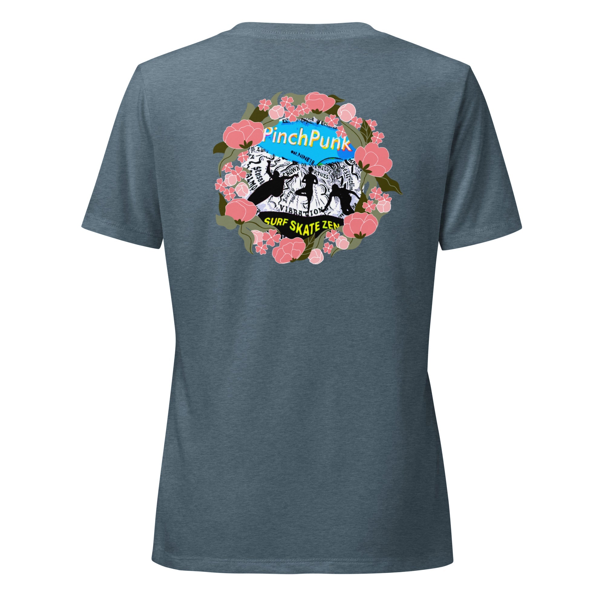 PinchPunk Logo Women’s relaxed v - neck - PinchPunk
