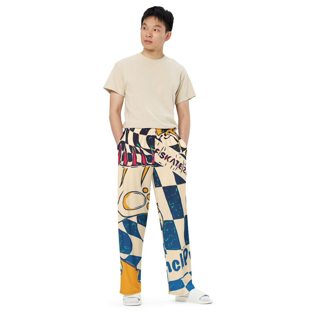 PinchPunk Pajama Time wide - leg pants - PinchPunk