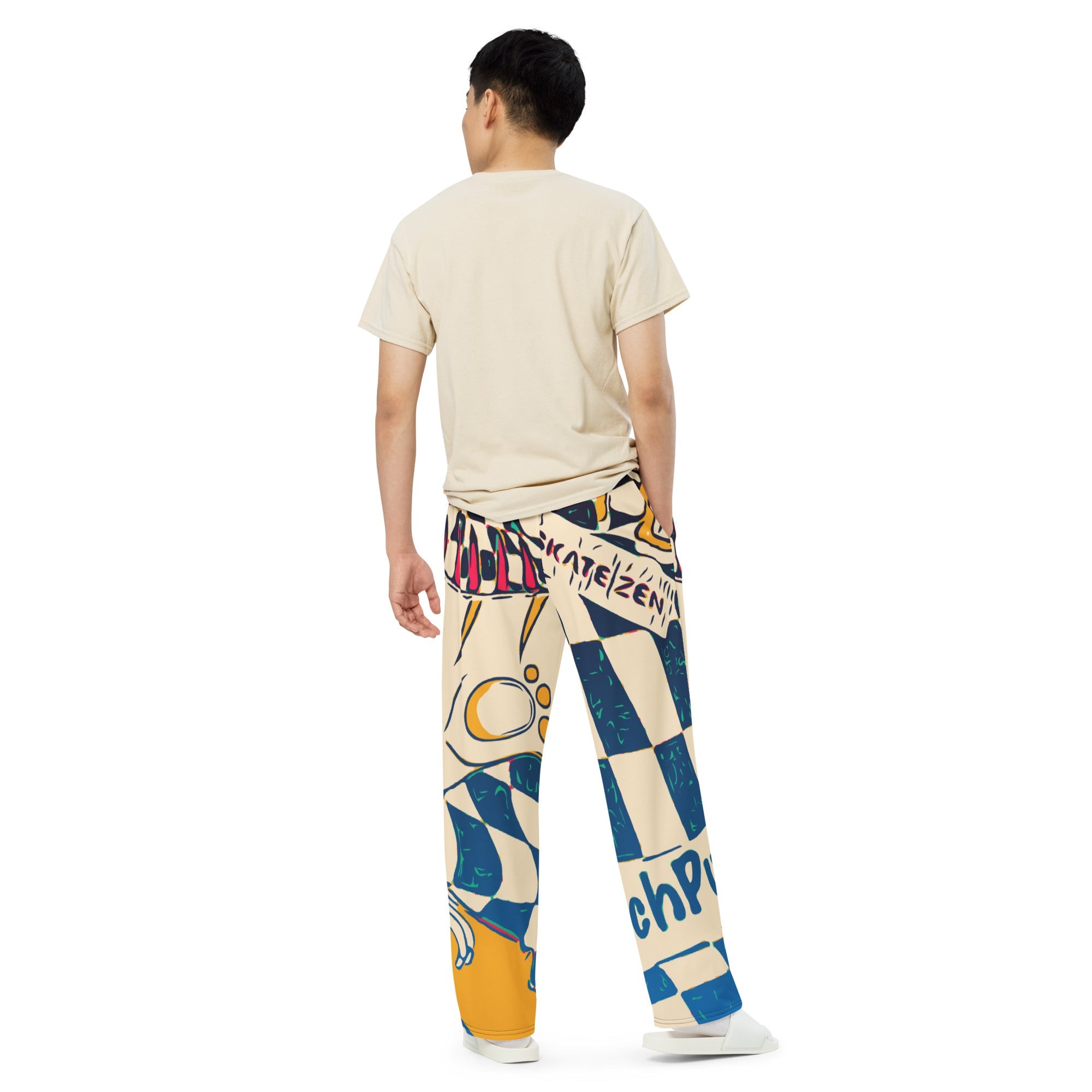 PinchPunk Pajama Time wide - leg pants - PinchPunk