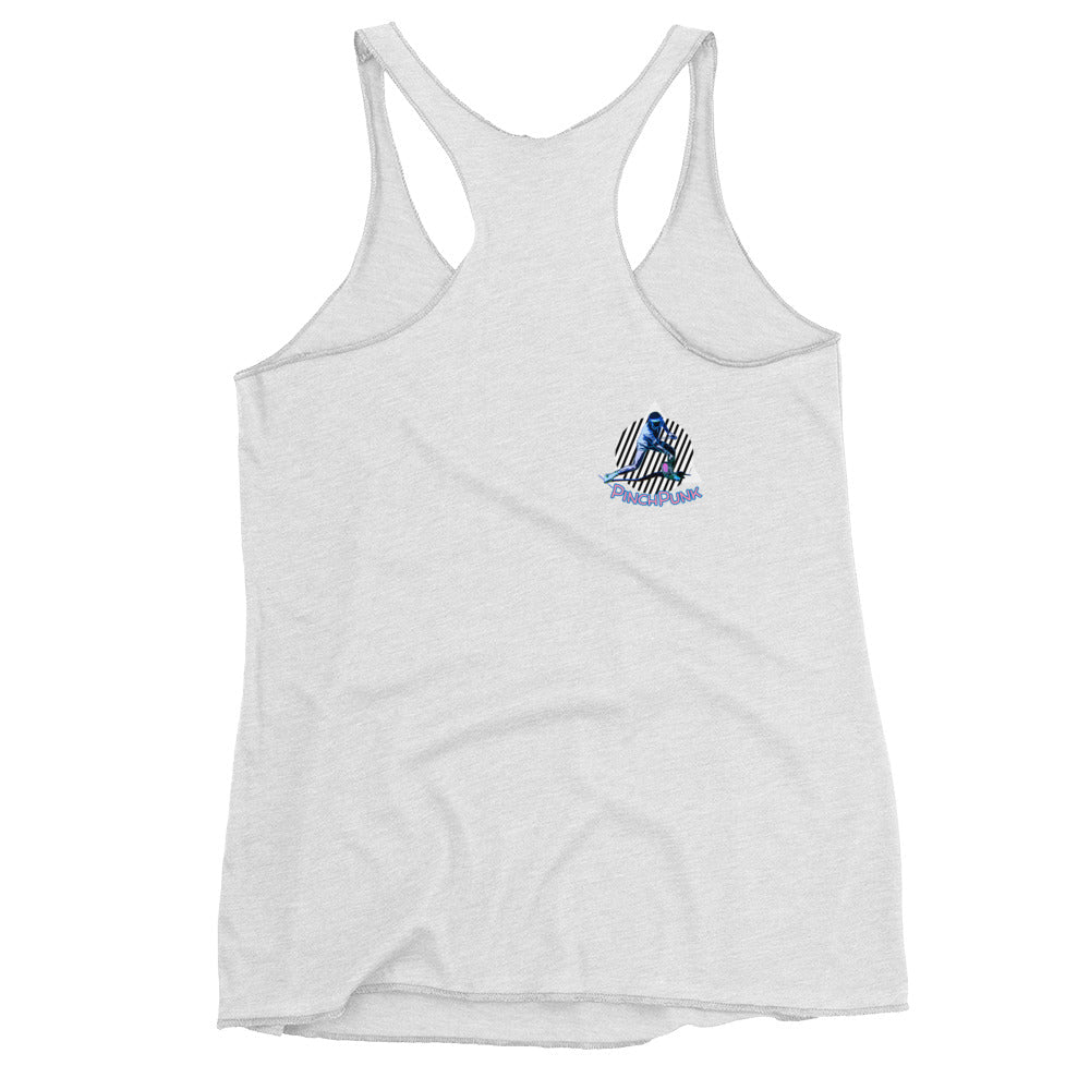 PinchPunk TENNIS Women's Racerback TANK (4 color options) - PinchPunk
