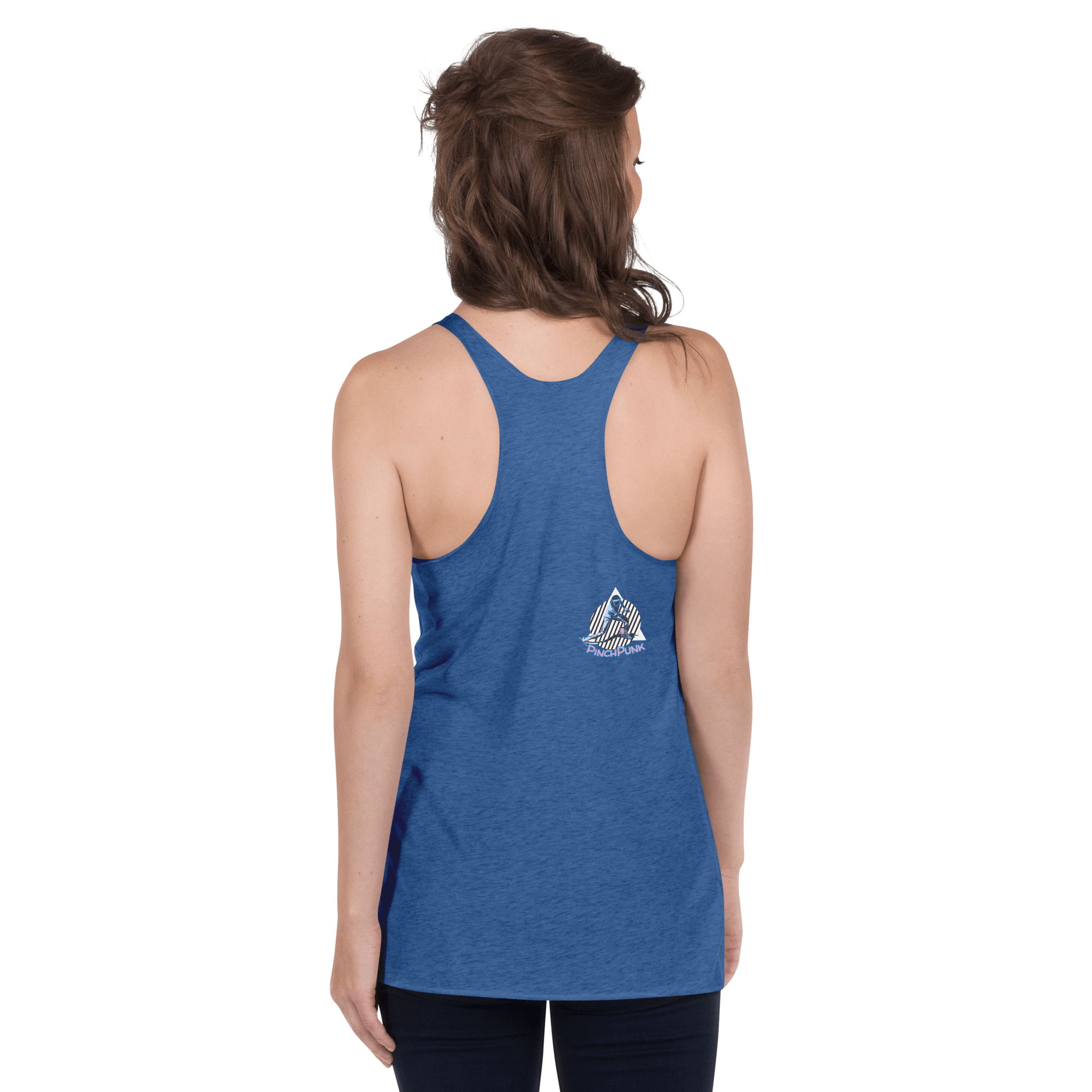 PinchPunk TENNIS Women's Racerback TANK (4 color options) - PinchPunk