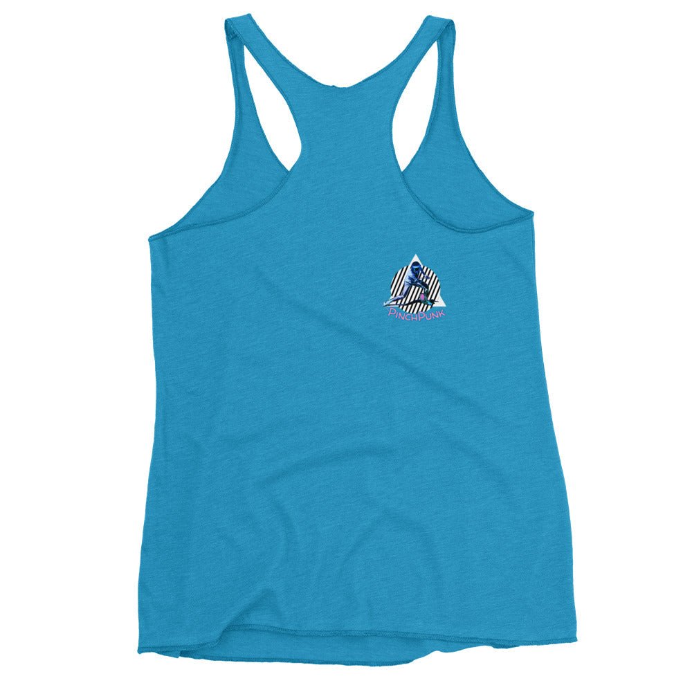 PinchPunk TENNIS Women's Racerback TANK (4 color options) - PinchPunk
