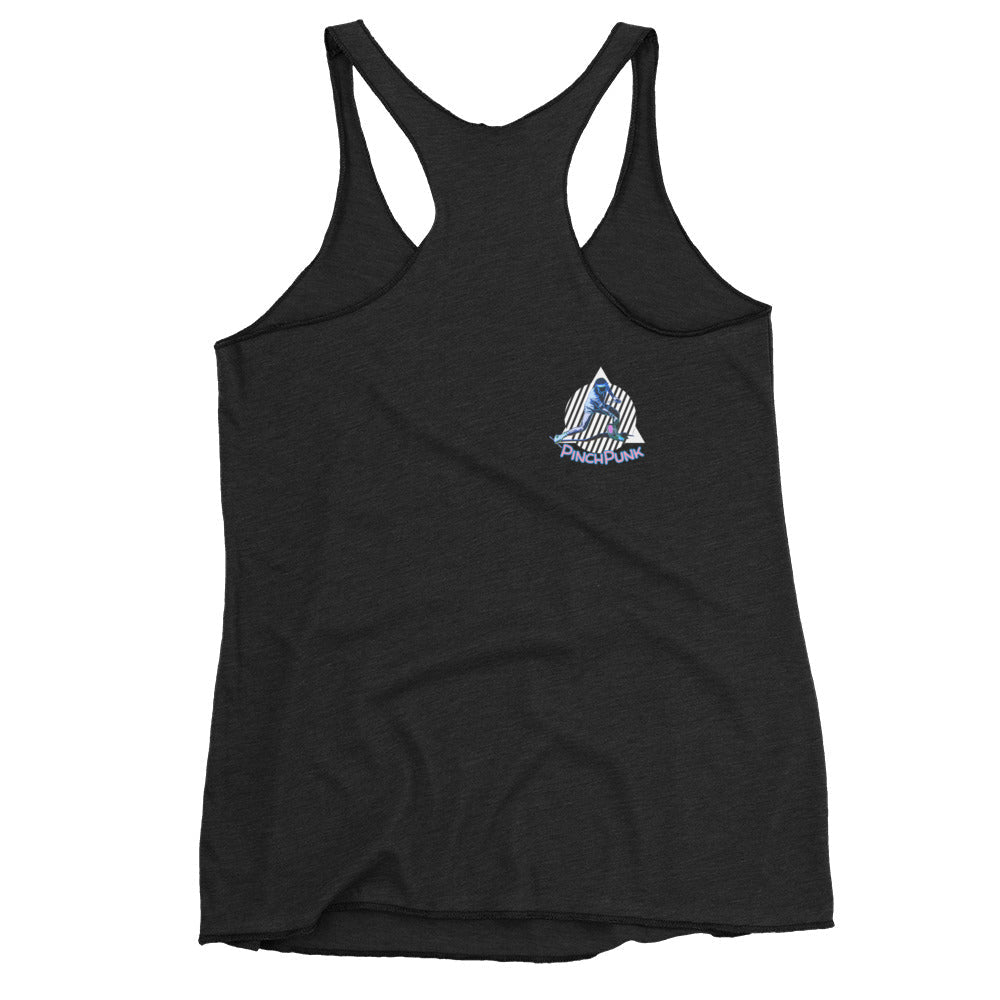PinchPunk TENNIS Women's Racerback TANK (4 color options) - PinchPunk
