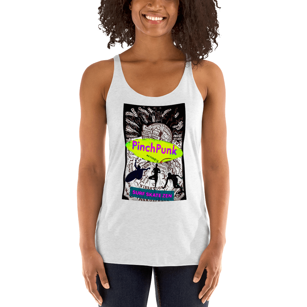 PINCHPUNK Women's Racerback TANK (4 color options) - PinchPunk