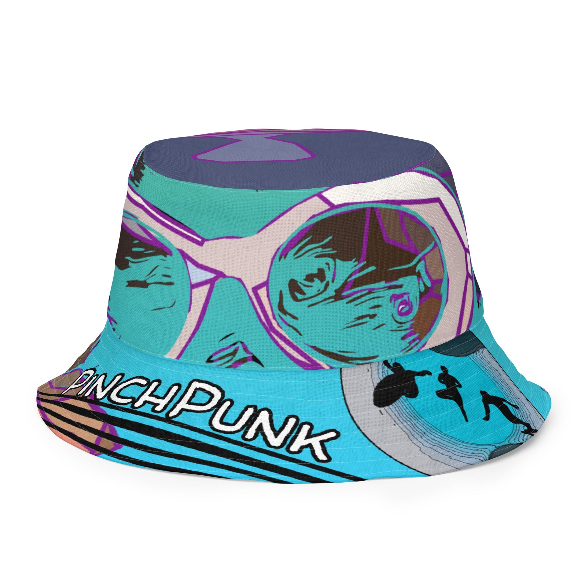 THE GILLY reversible bucket hat - PinchPunk