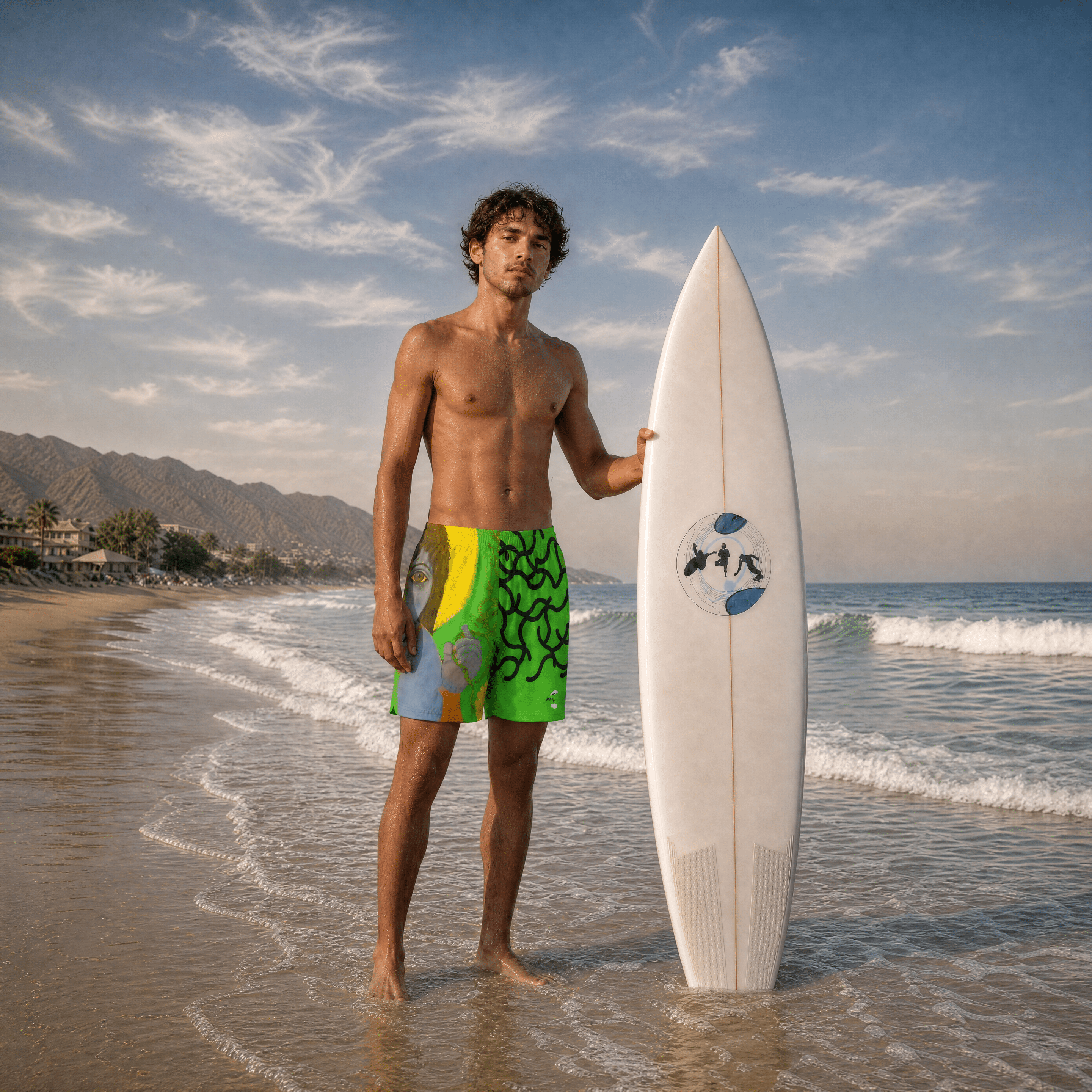 VINELAND Swim Trunks - PinchPunk