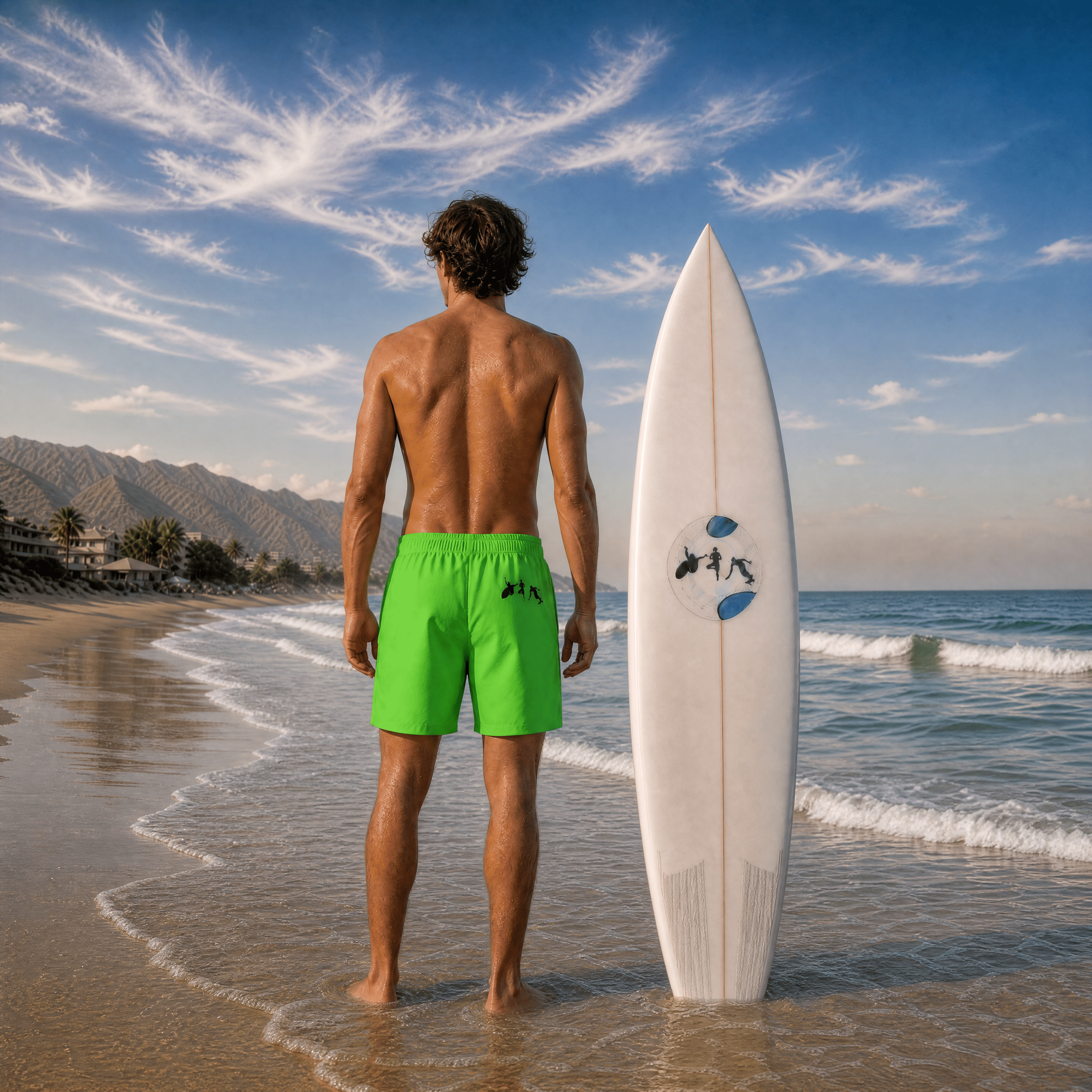 VINELAND Swim Trunks - PinchPunk