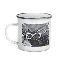 Load image into Gallery viewer, COOL CAT Enamel Mug