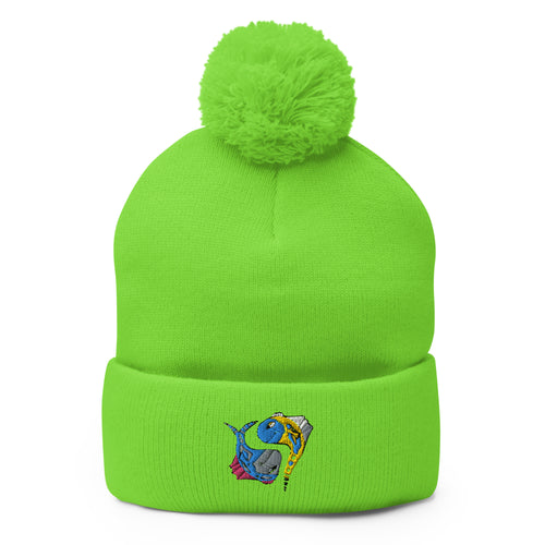 FISH YANG Pom-Pom Beanie