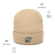 Load image into Gallery viewer, FISH YANG Ribbed knit beanie