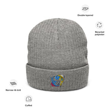 Load image into Gallery viewer, FISH YANG Ribbed knit beanie