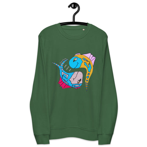 FISH YANG organic sweatshirt (6 color options)